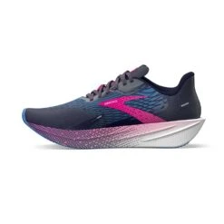 BROOKS Women's Hyperion Max Running Shoe - Peacoat/Marina Blue/Pink Glo - Regular (B) -The Famous Shoe Store 120377 441 M Hyperion Max
