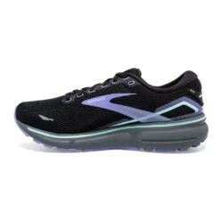BROOKS Women's Ghost 15 Running Shoe- Black/Jacaranda/Salt- Regular (B) -The Famous Shoe Store 120380 011 M Ghost 15