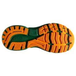 BROOKS Women's Ghost 15 Run Lucky - Green/White/Orange- Regular (B) -The Famous Shoe Store 120380 371 S Ghost 15