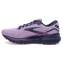 BROOKS Women's Ghost 15 Running Shoe- Rhapsody/Dress Blue/Viola- Regular (B) -The Famous Shoe Store 120380 592 M Ghost 15
