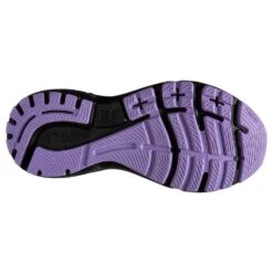 BROOKS Women's Adrenaline GTS 23 Running Shoe - Grey/Black/Purple- Regular (B) -The Famous Shoe Store 120381 039 S Adrenaline GTS 23 1