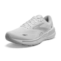 BROOKS W Adrenaline GTS 23 (D) - White/Oyster/Silver -The Famous Shoe Store 120381 104 Z Adrenaline GTS 23 2ea0d7d5 9024 45b1 9a01 06bdb4dfaebd