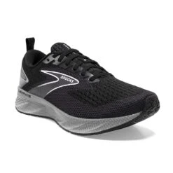 BROOKS Women's Levitate 6 Running Shoe- Black/Ebony/White- Regular (B) -The Famous Shoe Store 120383 039 A Levitate 6