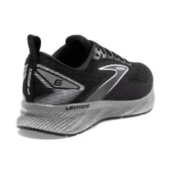 BROOKS Women's Levitate 6 Running Shoe- Black/Ebony/White- Regular (B) -The Famous Shoe Store 120383 039 H Levitate 6