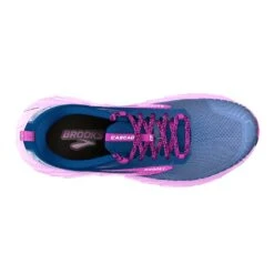 BROOKS Women's Cascadia Trail Running Shoe- Navy/Purple/Violet - Regular (B) 12 BROOKS Women's Cascadia Trail Running Shoe- Navy/Purple/Violet - Regular (B) -The Famous Shoe Store 120392 449 O Cascadia 17