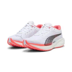 Women's Deviate Nitro 2 Running Shoe - Puma White/Fire Orchid/Icy Blue- Regular (B) 10 Women's Deviate Nitro 2 Running Shoe - Puma White/Fire Orchid/Icy Blue- Regular (B) -The Famous Shoe Store 24C3C4ED7A SP 14116835