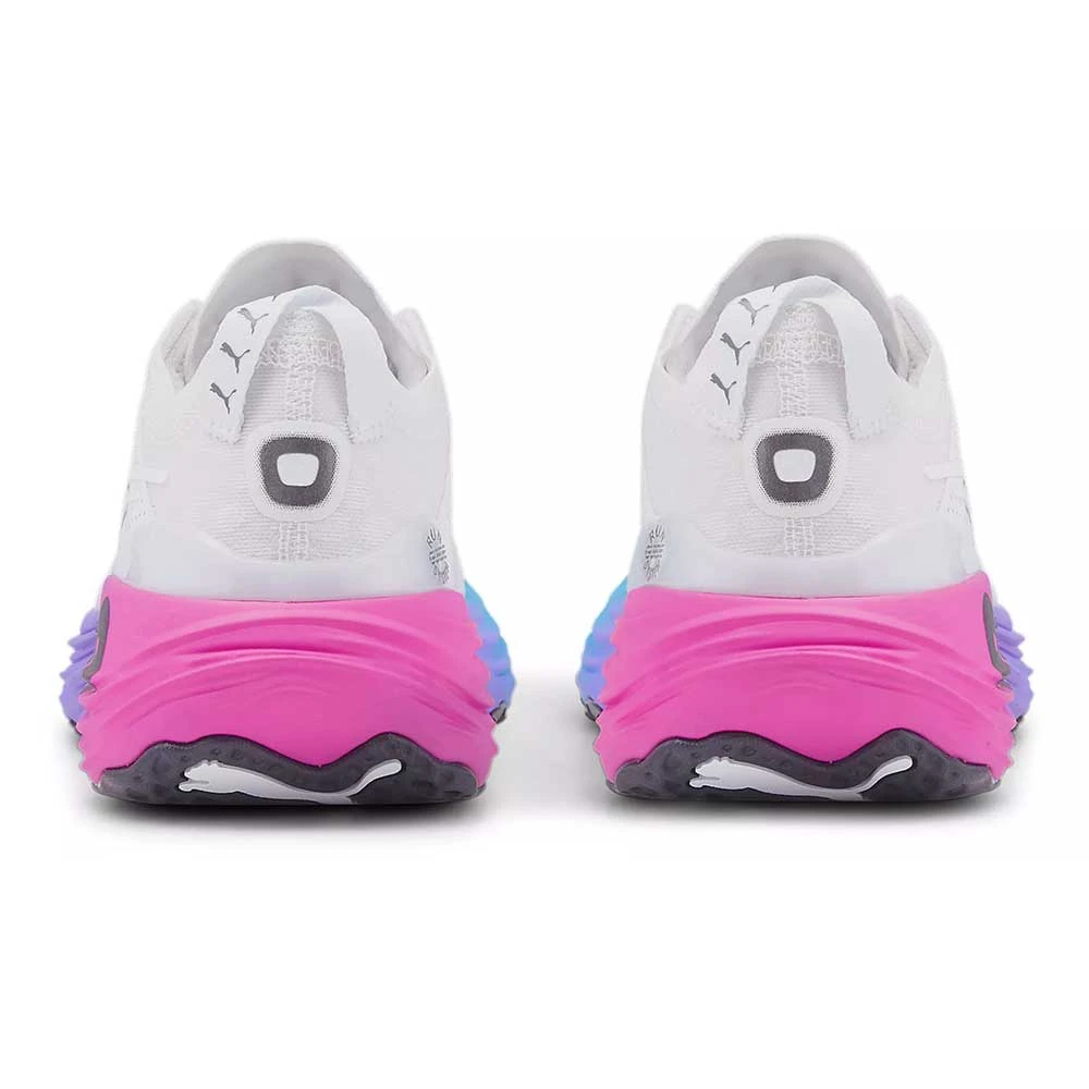 Puma Men's ForeverRun Nitro Sunset Running Shoe - White/Luminous Blue/Electric Orchid- Regular (D) 6 Puma Men's ForeverRun Nitro Sunset Running Shoe - White/Luminous Blue/Electric Orchid- Regular (D) - Image 4