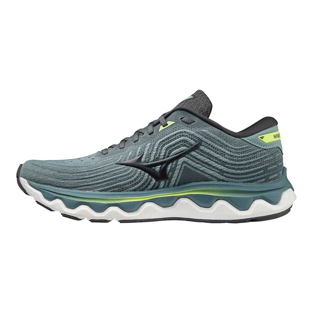 Mizuno Men's Wave Horizon 6 Running Shoe - Smoke Blue/Ebony - Regular (D) 4 Mizuno Men's Wave Horizon 6 Running Shoe - Smoke Blue/Ebony - Regular (D) - Image 2
