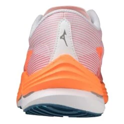 Mizuno Men's Wave Rebellion Flash Running Shoe- White/Silver - Regular (D) 10 Mizuno Men's Wave Rebellion Flash Running Shoe- White/Silver - Regular (D) -The Famous Shoe Store 411392 0073 05