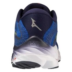 Mizuno Men's Wave Rider 27 Running Shoe - Surf The Web/White - Regular (D) -The Famous Shoe Store 411415 5E00 05