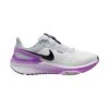 Women's Nike Air Zoom Structure 25 Running Shoe - White/Black-Pure Platinum-Fuchsia Dream- Regular (B) -The Famous Shoe Store AURORA DJ7884 100 PHSRH000 2000