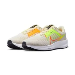 Nike Men's Air Zoom Pegasus 40 Running Shoe- White/Multi Color/Coconut - Regular (D) 13 Nike Men's Air Zoom Pegasus 40 Running Shoe- White/Multi Color/Coconut - Regular (D) -The Famous Shoe Store AURORA DV3853 101 PHCFH001 2000