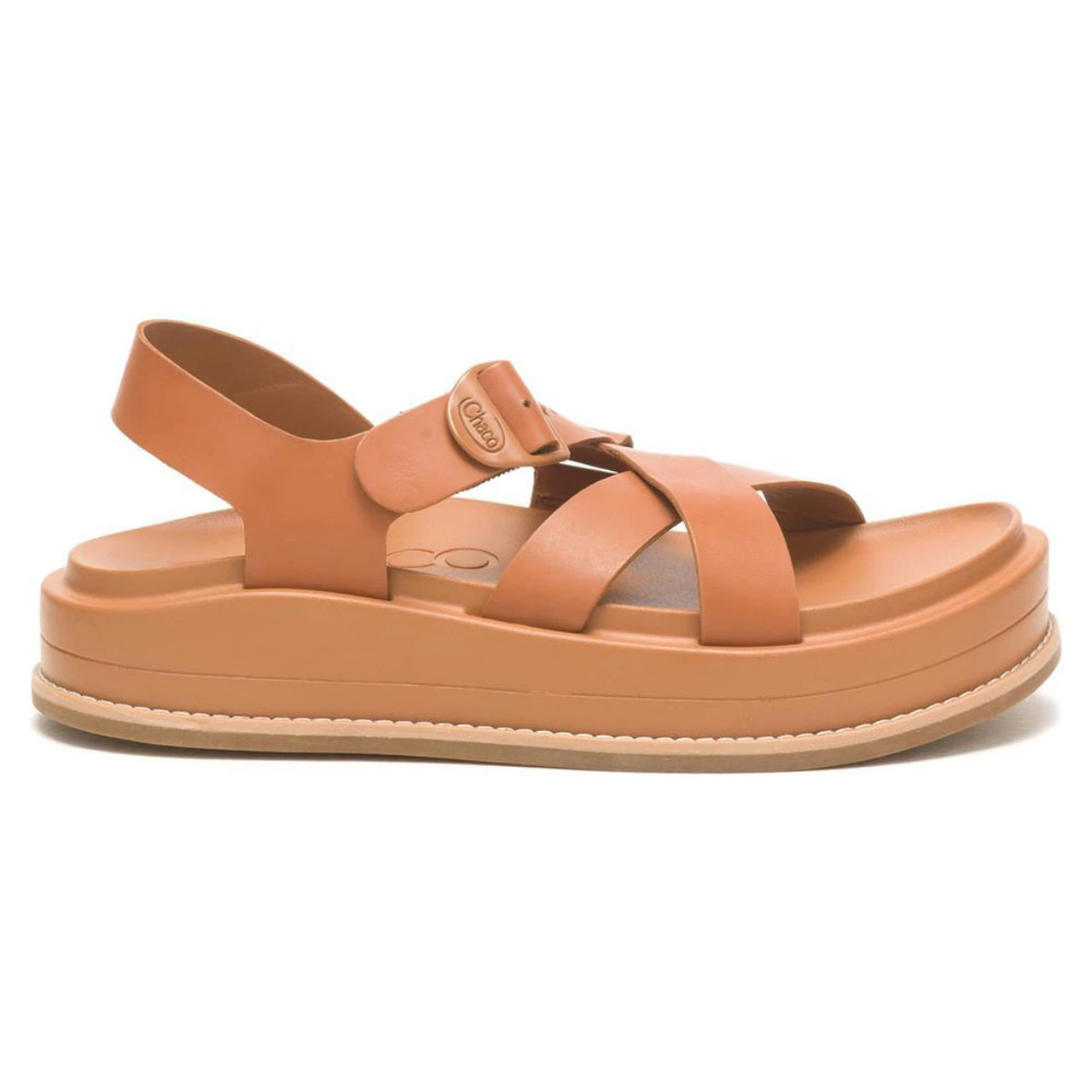 Women's Chaco Townes Midform Sandals- Cashew 3 Women's Chaco Townes Midform Sandals- Cashew