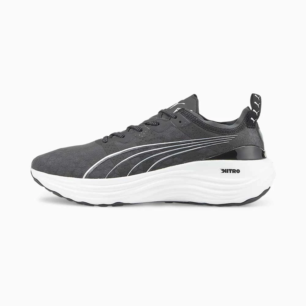 Men's ForeverRun Nitro Running Shoe - Puma Black- Regular (D) 4 Men's ForeverRun Nitro Running Shoe - Puma Black- Regular (D) - Image 2