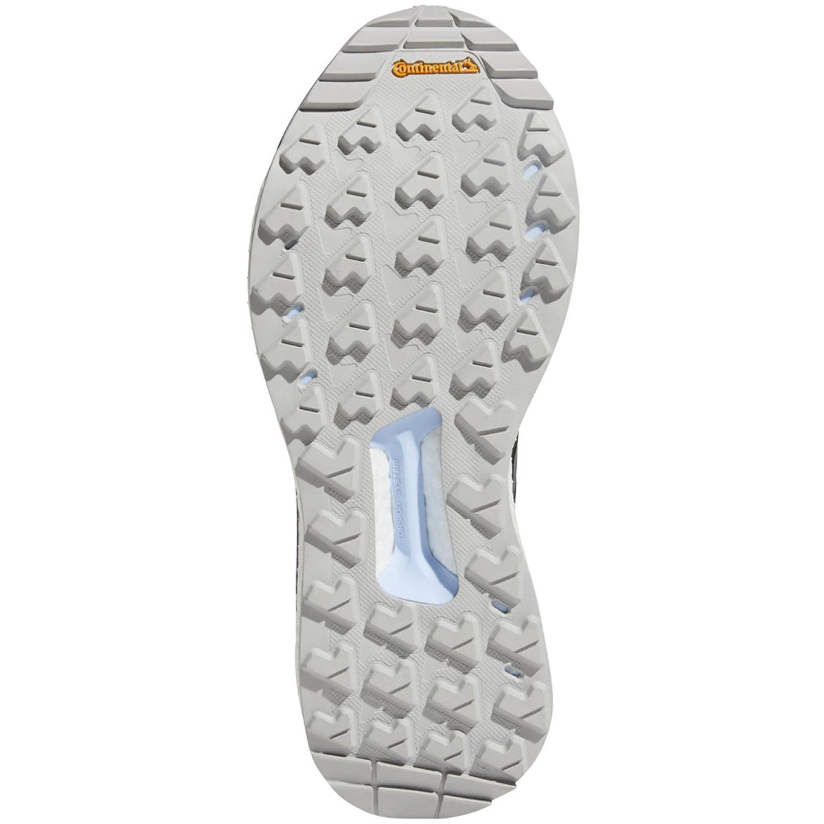 ADIDAS Women's Terrex Free Hiker GoreTEX Hiking Shoe - Carbon/Grey/Glow Blue - Regular (B) 5 ADIDAS Women's Terrex Free Hiker GoreTEX Hiking Shoe - Carbon/Grey/Glow Blue - Regular (B) - Image 4