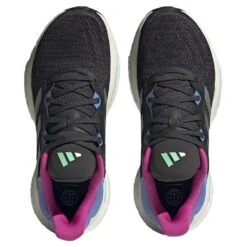 ADIDAS Women Solar Glide 6 Running Shoe - Carbon/Silver Met/Blue Fusion - Regular (B) -The Famous Shoe Store GW1963 01