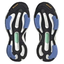 ADIDAS Women Solar Glide 6 Running Shoe - Carbon/Silver Met/Blue Fusion - Regular (B) -The Famous Shoe Store GW1963 02