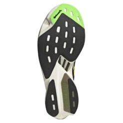 ADIDAS Unisex AdiZERO Adios Pro 3 Running Shoe - Core Black/Beam Yellow/Solar Green - Regular (D) -The Famous Shoe Store GX6251 02 1