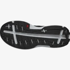 Salomon Men's Glide Max Running Shoe- Lunar Rock/Black/Tanager Turquoise- Regular (D) -The Famous Shoe Store L41764300 2823f6f3d87af54887f834dd4a5a0293