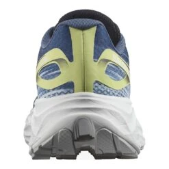Salomon Men's Aero Blaze Running Shoe- Blue Ashes/Sunny Lime/Dark Sapphire- Regular (D) -The Famous Shoe Store L47049200 e7c098368368253b3b5b9e2a5fd2d328
