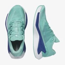 Salomon Women's DRX Bliss Running Shoe - Cockatoo/Surf The Web/White - Regular (B) -The Famous Shoe Store L47303100 0cf49ad9bf4b7af5778f56c3dd6b5ded