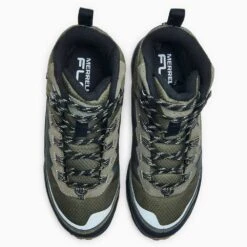 Merrell Men's Moab Speed Thermo Mid Waterproof Hiking Boot - Olive - Regular (D) -The Famous Shoe Store MRLM J066915 021621 S21 005 1