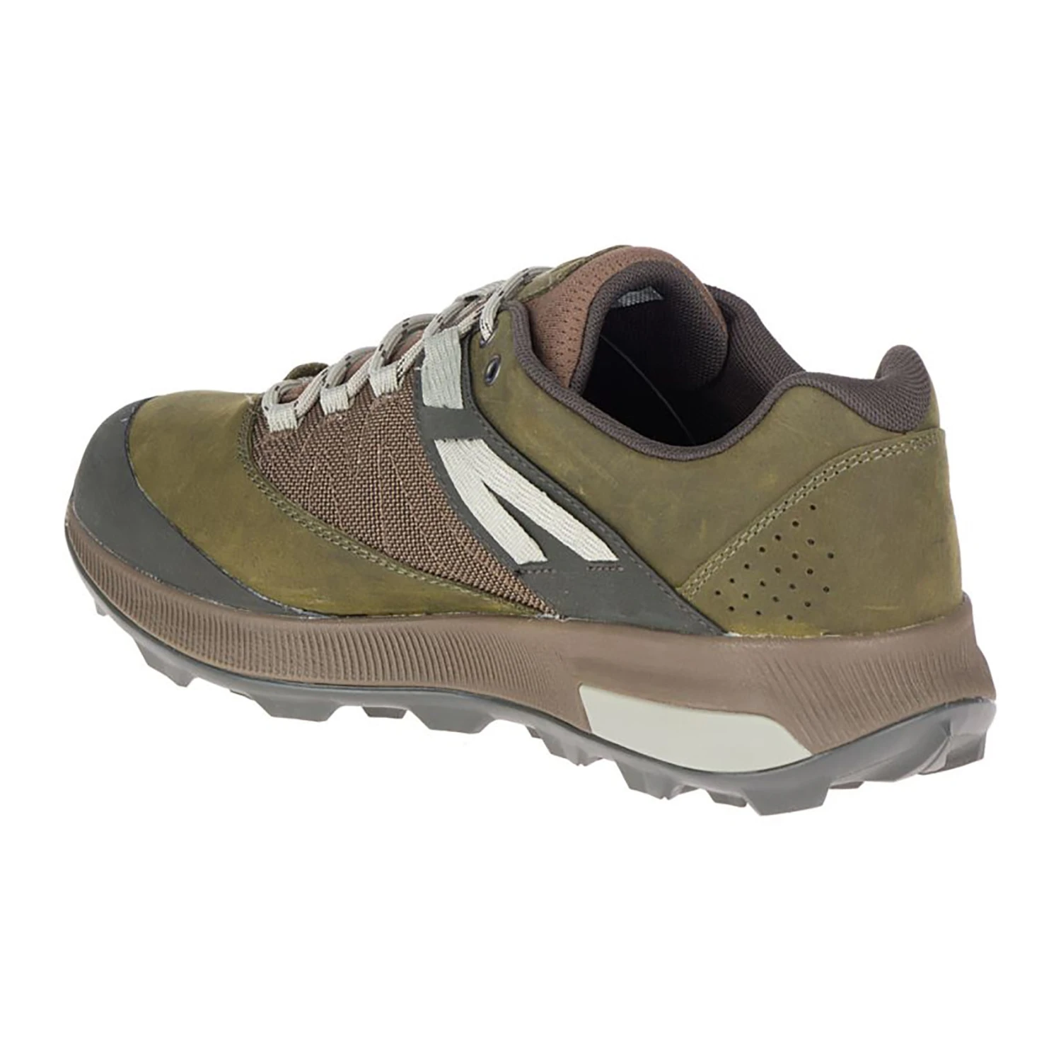 Merrell Men's Zion Waterproof Trail Shoe - Dark Olive - Regular (D) 5 Merrell Men's Zion Waterproof Trail Shoe - Dark Olive - Regular (D) - Image 3