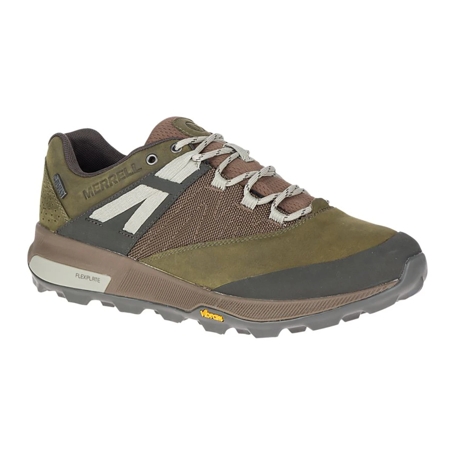 Merrell Men's Zion Waterproof Trail Shoe - Dark Olive - Regular (D) 3 Merrell Men's Zion Waterproof Trail Shoe - Dark Olive - Regular (D)