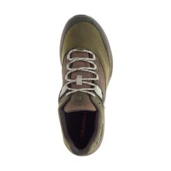 Merrell Men's Zion Waterproof Trail Shoe - Dark Olive - Regular (D) 12 Merrell Men's Zion Waterproof Trail Shoe - Dark Olive - Regular (D) -The Famous Shoe Store MRLM J16871 091418 F19 TOP