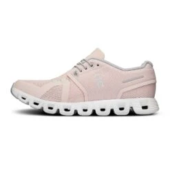 On Running Women's Cloud 5 Running Shoe - Shell/White - Regular (B) -The Famous Shoe Store Medium PNG 59.98153 cloud 5 fw23 shell white w g4