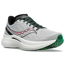Saucony Women's Endorphin Speed 3 Running Shoe - Concrete/ViZi - Regular (B) -The Famous Shoe Store S10756 27 5 1