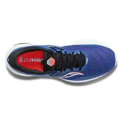 Saucony Men's Guide 15 Running Shoe- Sapphire/Black - Regular (D) -The Famous Shoe Store S20684 16 3 1