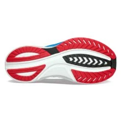 Saucony Men's Tempus Running Shoe- Hydro/Poppy - Regular (D) -The Famous Shoe Store S20720 18 4