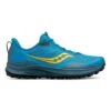 Saucony Men's Peregrine 12 Trail Running Shoe - Ocean/Blk - Regular (D) -The Famous Shoe Store S20737 32 1