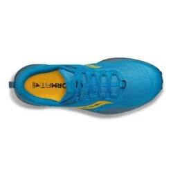 Saucony Men's Peregrine 12 Trail Running Shoe - Ocean/Blk - Regular (D) 10 Saucony Men's Peregrine 12 Trail Running Shoe - Ocean/Blk - Regular (D) -The Famous Shoe Store S20737 32 3