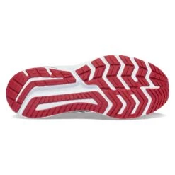 Saucony Men's Omni 21 Running Shoe - Alloy/Garnet- Wide (2E) -The Famous Shoe Store S20763 20 4