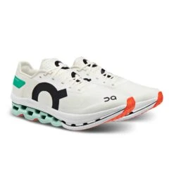 On Running Men's Cloudboom Echo Running Shoe - White/Mint - Regular (D) -The Famous Shoe Store Small PNG 57.98257 cloudboom echo ss23 white mint m g6
