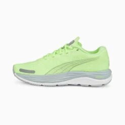 Women's Velocity Nitro 2 Running Shoe- Puma White/Speed Green- Regular (B) -The Famous Shoe Store Velocity NITRO 2 Women s Running Shoes 4