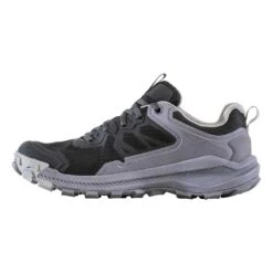 Oboz Women's Katabatic Low Hiking Shoe - Dark Mineral - Regular (B) -The Famous Shoe Store W Katabatic Low Dk Mineral in side 18504