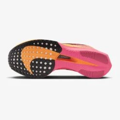 Women's Nike ZoomX Vaporfly Next % 3 Running Shoe - Hyper Pink/Black/Laser Orange- Regular (B) -The Famous Shoe Store a04104f5 fbb2 4bc3 8d82 b7167b88498a