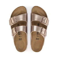 Women's Birkenstock Arizona Sandal -The Famous Shoe Store birkenstock womens arizona sandal 1023960 copper top 30706.1679320935