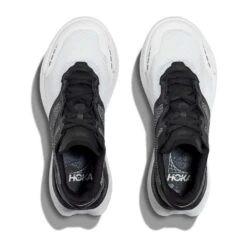 Hoka Unisex Transport X Running Shoe - Black/White- Regular (D) -The Famous Shoe Store hoka transport x 1