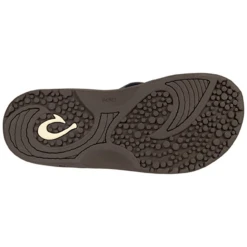 Men's Olukai Hokua Beach Sandals -The Famous Shoe Store mens olukai hokua beach sandals 10161 6363 dark wood bottom 64849.1615491310