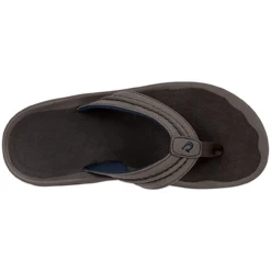 Men's Olukai Hokua Beach Sandals -The Famous Shoe Store mens olukai hokua beach sandals 10161 6363 dark wood top 37617.1615491310