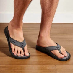 Men's Olukai 'Ohana Beach Sandal -The Famous Shoe Store mens olukai the ohana beach sandal 10110 404 stone lifestyle2 98827.1646151110