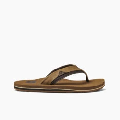 Men's Reef Cushion Dawn Flip Flops - Bronze 8 Men's Reef Cushion Dawn Flip Flops - Bronze -The Famous Shoe Store mens reef cushion dawn flip flops CI3765 bronze side 63550.1621538045