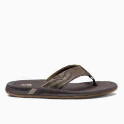 Men's Reef Phantom II Flip Flops -The Famous Shoe Store mens reef phantom II 3YMH brown side 74621.1621524372