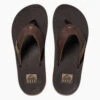 Men's Reef Santa Ana Flip Flops - Brown -The Famous Shoe Store mens reef santa ana CI4651 brown top 20256.1654189915