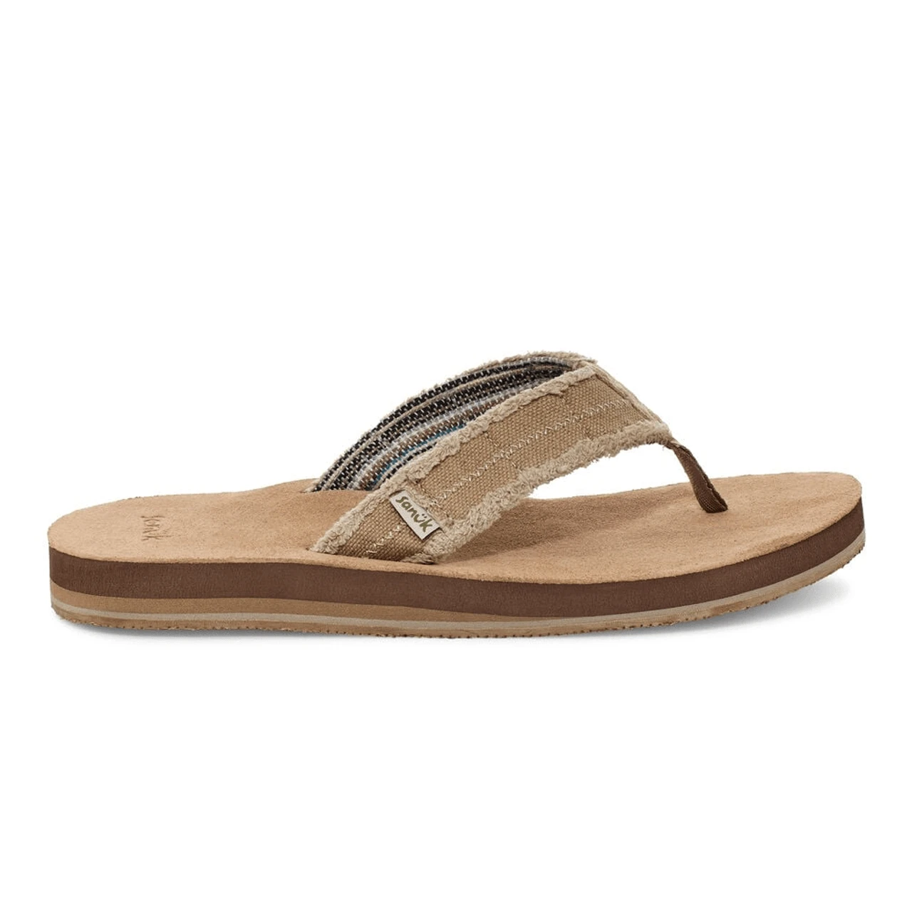 Men's Sanuk Fraid Not Soft Top Flip Flop 4 Men's Sanuk Fraid Not Soft Top Flip Flop - Image 2
