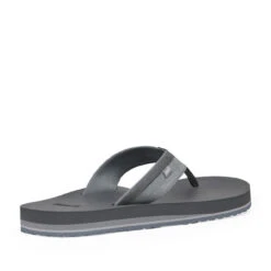 Men's Sanuk Ziggy Flip-Flops -The Famous Shoe Store mens sanuk ziggy flip flop 1116734 grey back 75232.1681311983